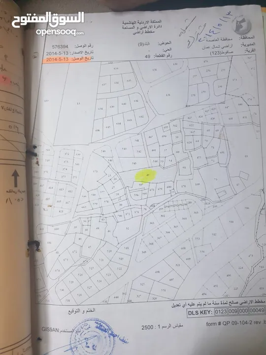 ارض سكن د  مميزه للبيع