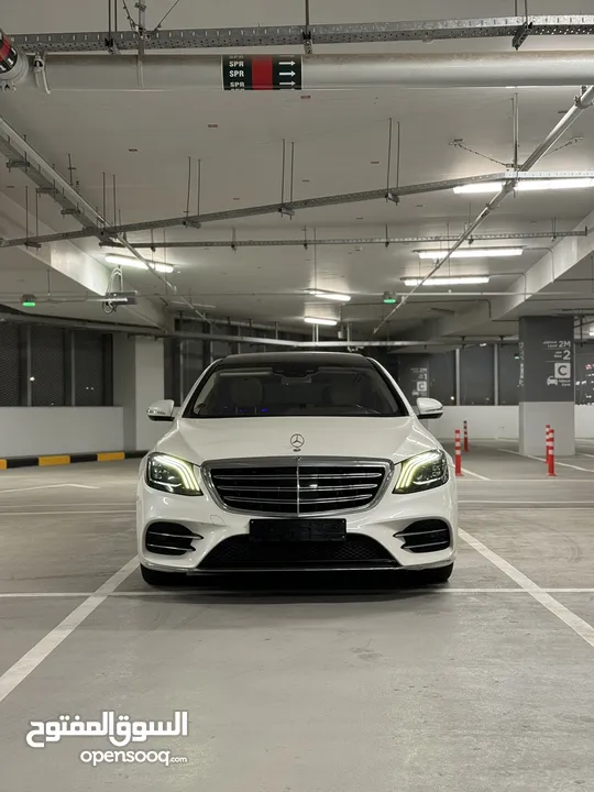 مرسيدس S 450 AMG 2018 خليجية قمة ف النظافة