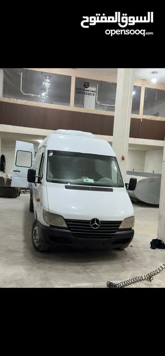 باص مرسيدس 416 شصي طويل للبيع