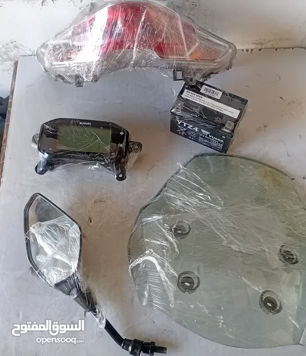 متوفر قطع سكوتر سوزوكي برجمان