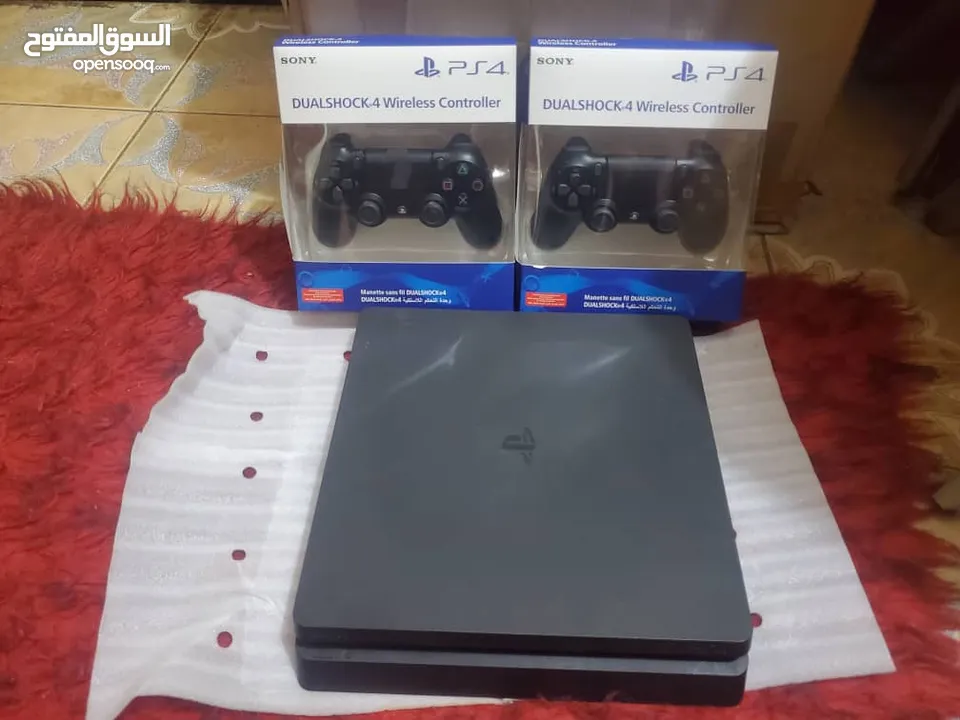 اجهزه سوني Ps4 سلم شبه جديد