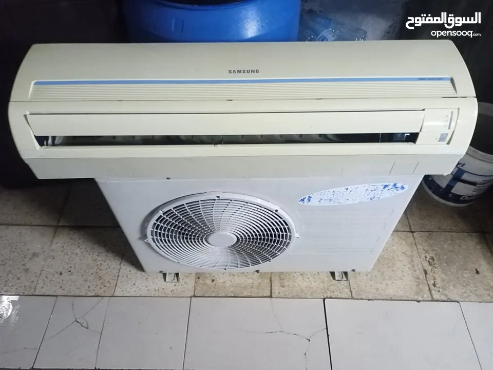 للبيع كندشن 2 طن حامي بارد شغال ميه ميه  علفحص معاه مواسير نحاس 5 متر مطلوب فيه 170 وشرا يبشر