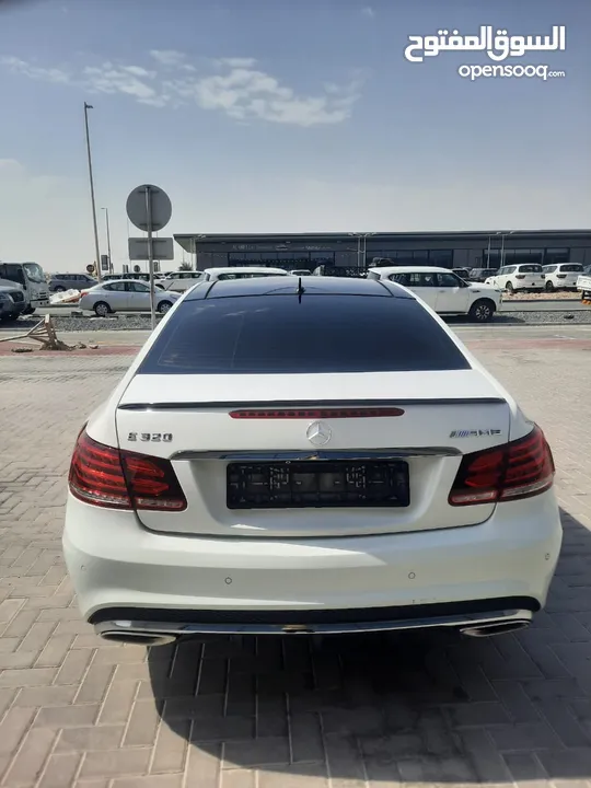 Mercedes E350 White 2016 مرسيدس E350  ابيض 2016