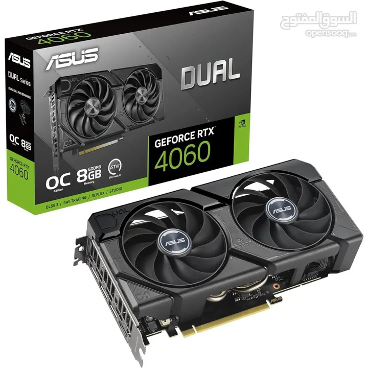 NVIDIA GeForce RTX 4060 Asus OC Edition~Intel Core i5 12400F~Asus Prime H610M-D D4~Gamemax VP 500W