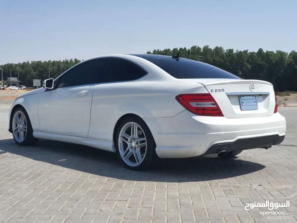 مارسيدس c250 كوبيه 2015 وارد امريكا فل بانوراما