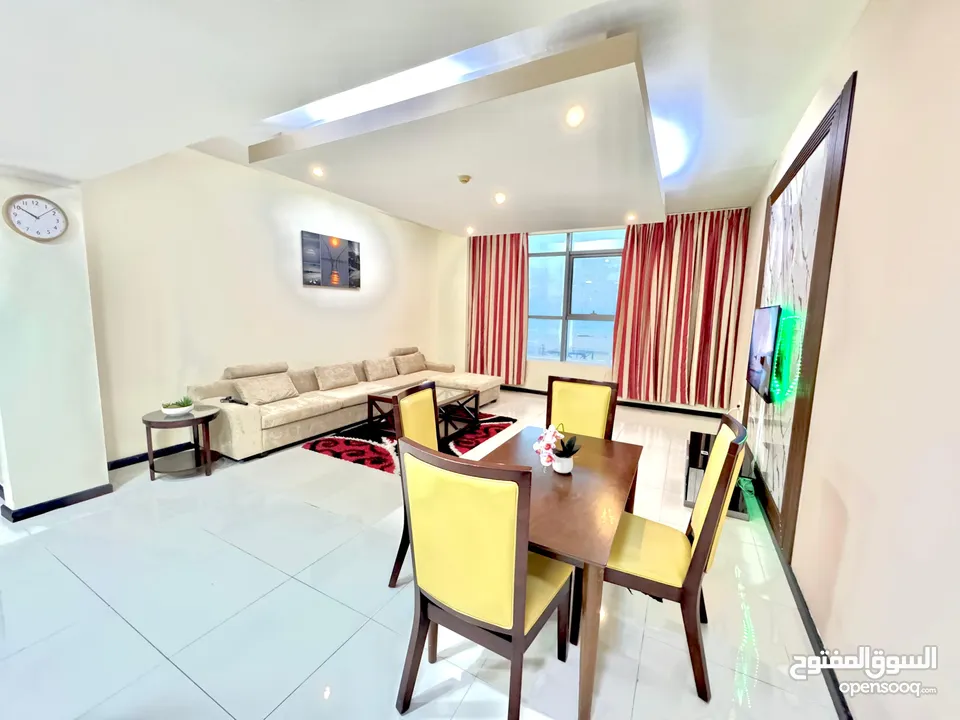 Spacious 2 BR Apartment for Rent in Juffair with Stunning Sea View!