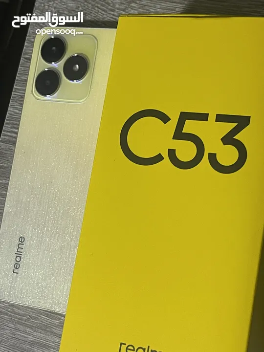 ريلمي c53 وكالة للبدل على ايفون