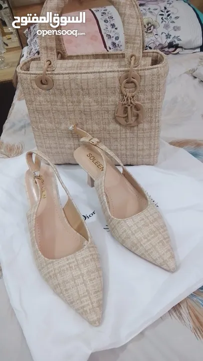 حقيبة مع حذاء......ماركة Dior