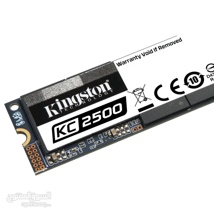 1TB (1000GB) KINGSTON KC2500 M.2 NVME 3D NAND 45X SPEED DESKTOP - LAPTOP GAMING SSD
