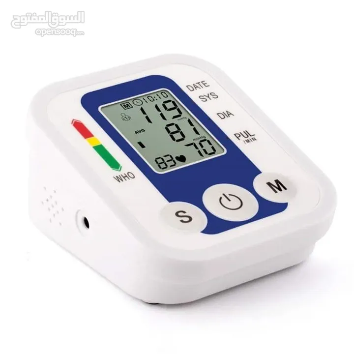 جهاز فحص و قياس مستوى ضغط الدم الناطق و ضربات القلب الالكتروني