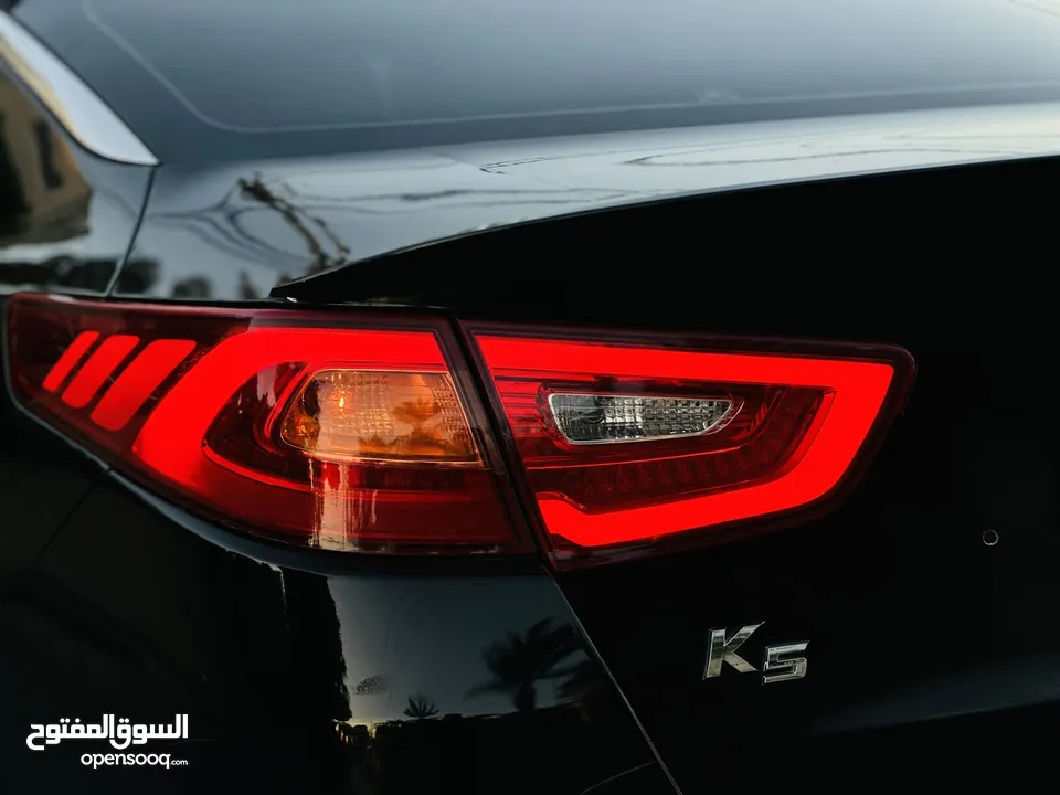 كيا اوبتماااا k5 الفخامة بمعنى الكلمة سيارة تحفة يد ثانية عداد 130 الف بالكراتين الله يبارك لحق حالك
