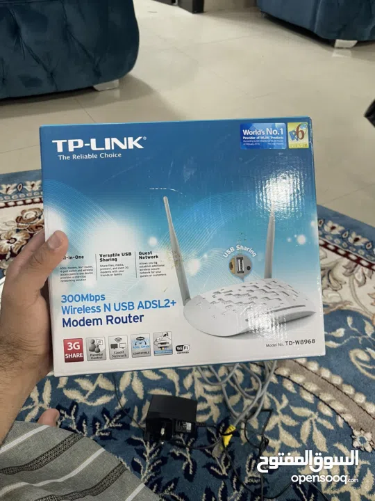 راوتر TP-Link ADSL2+ Wireless N