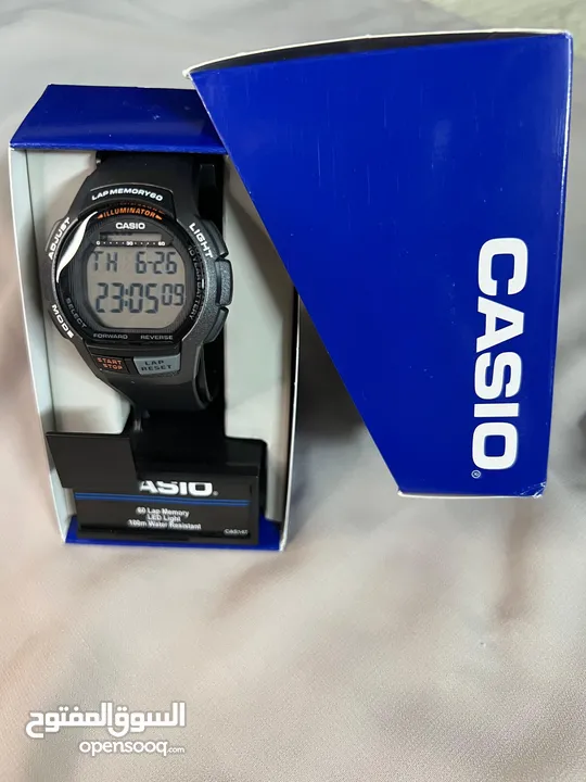 Casio 3468 لون اسود مش ملبوسه بالمره
