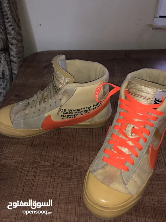 Nike blazer off white mid