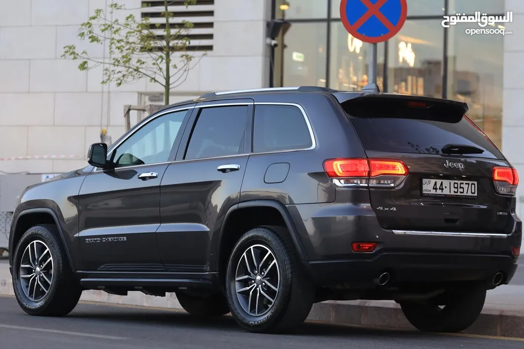 2017 Jeep Grand Cherokee Limited جيب جراند شيروكي ليميتد موديل 2017 فحص كامل 7 جيد بدون ملاحظات