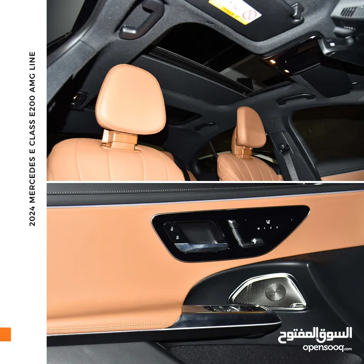 مرسيدس اي كلاس مايلد هايبرد نايت بكج 2024 Mercedes E200 Mild Hybrid AMG Kit Night Package