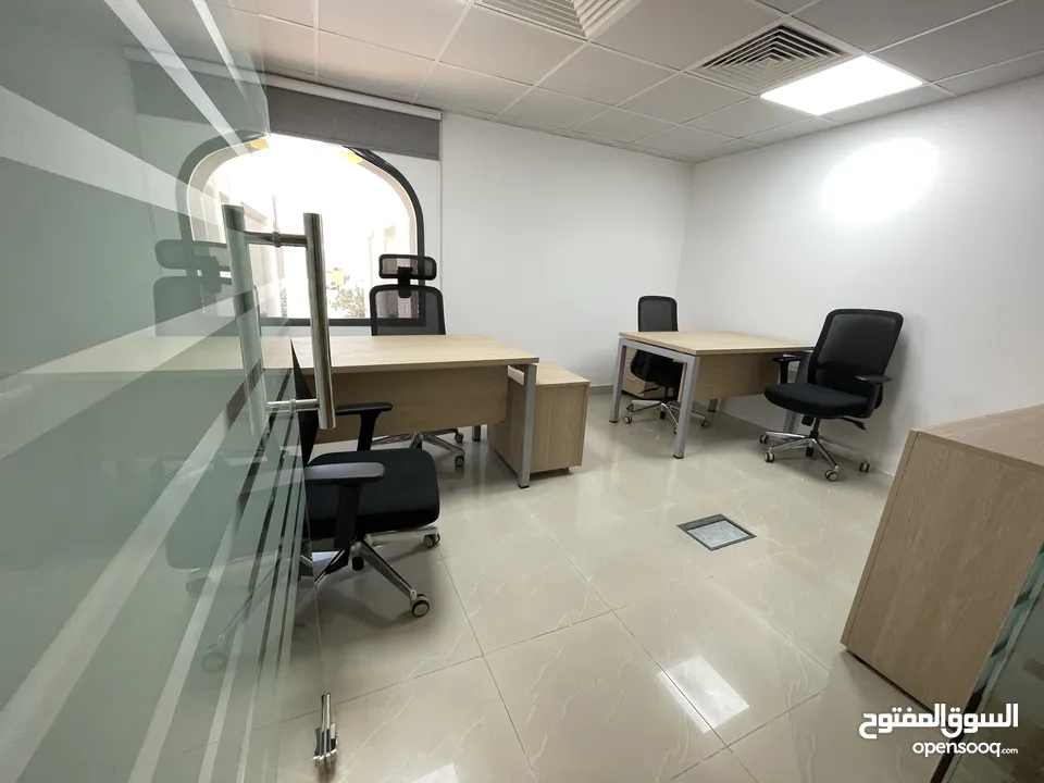 Fully furnished and serviced offices
