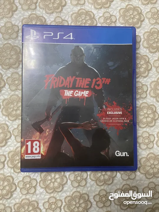 Ps4 games ( Saints Row first edition, Friday the 13th)