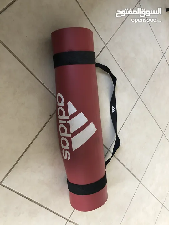 Adidas Red Fitness Mat 61 x 173 cm