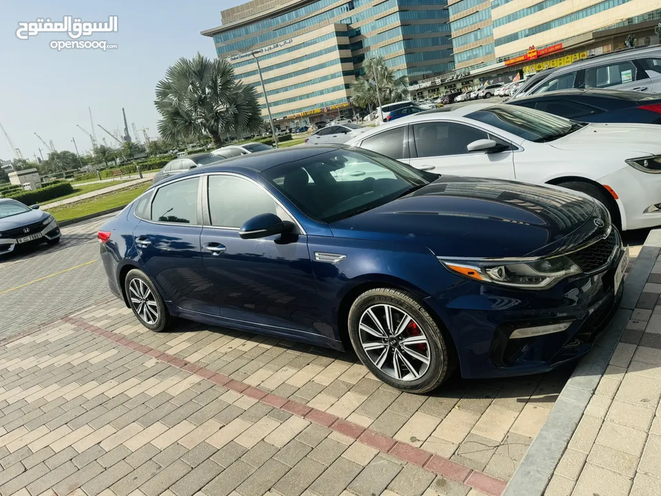 كيا أوبتيما 2019 Kia Optima 2019 سيارة أميركية صنع و وارد  نظيفة جداً و اقتصادية