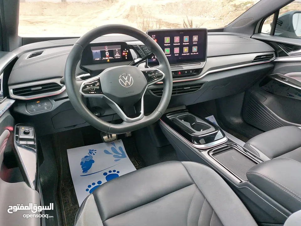 فولكسفاغن ID4 بروو بيانو بلاك// 2024 أعلى مواصفات// تأمين شااامل// كفالة