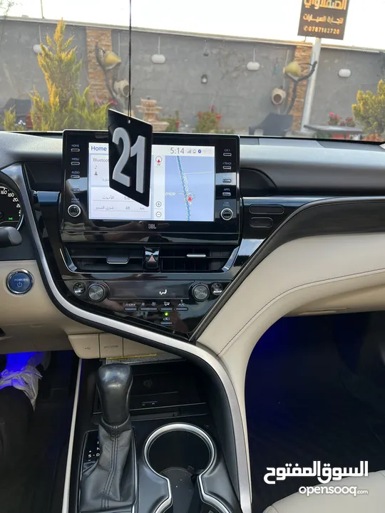 لمتد بنوراما وارد الشركه اعلى صنف . Toyota Camry GLE Hybrid2021.ركز ع الون الفخم