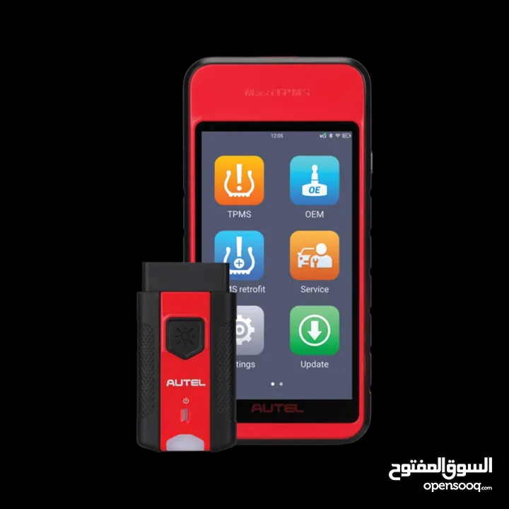 يتوفر لدينا جهاز .. #Maxi_TPMS_TBE200 يوفر خاصيه فحص كفاءة الدسكات والبركات.
