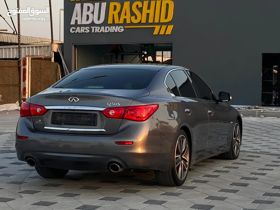 INFINITI Q50S RED SPORT V 6, 3.0 TWIN TURBO