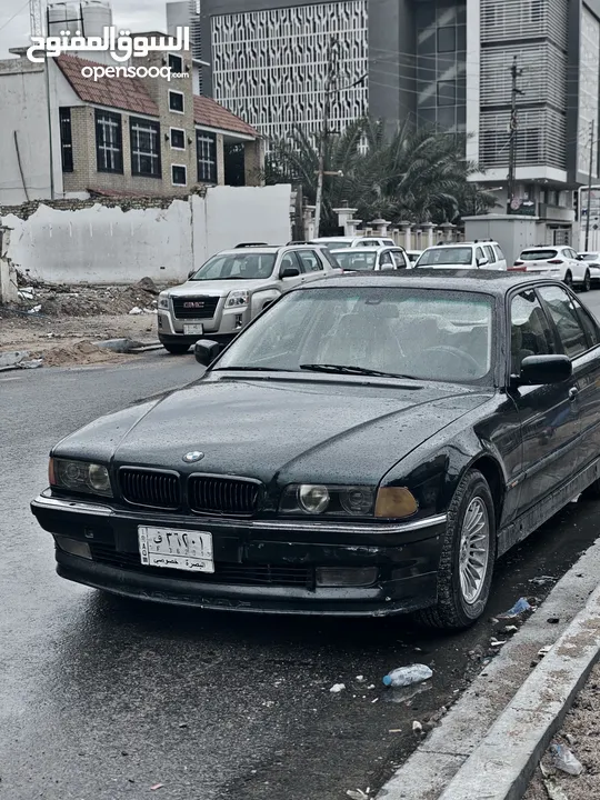 Bmw e38 1998 كاسحه او خفاش للبيع