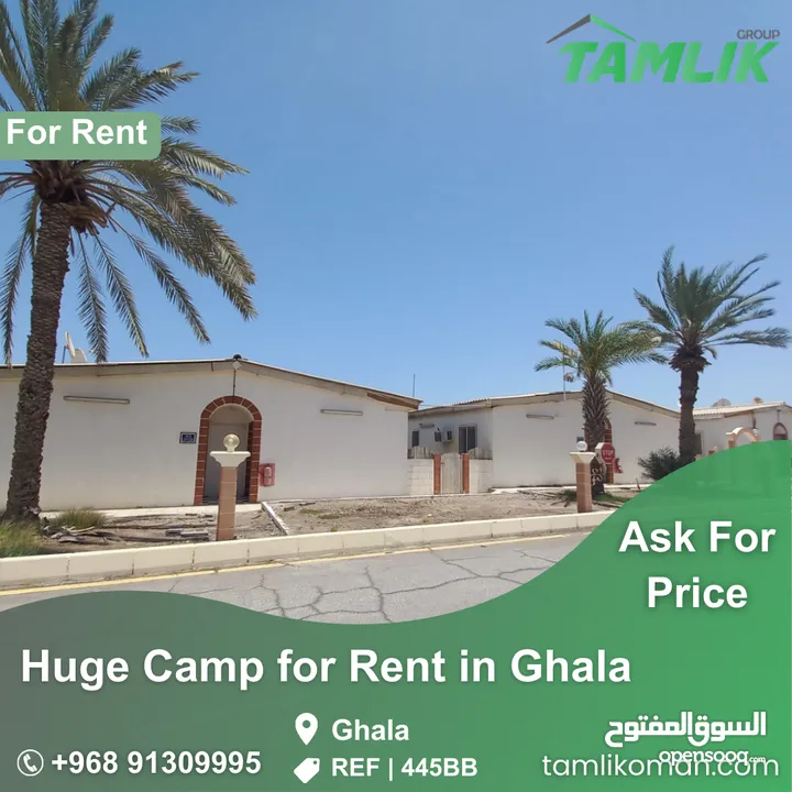 Huge Camp for Rent in Ghala REF 445BB