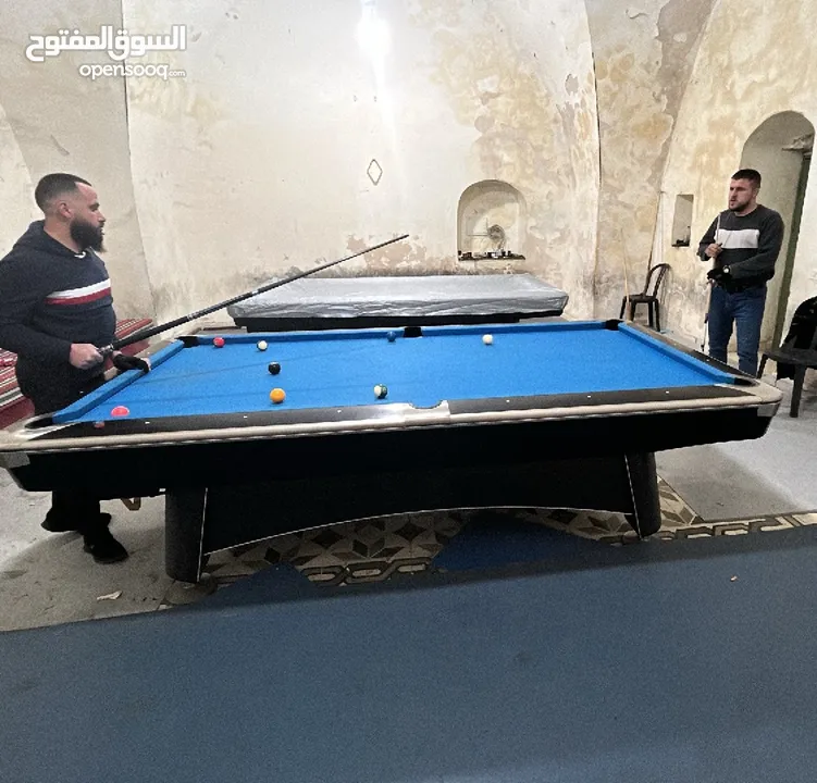 2 بلياردو امريكي مستعمل اشي بسيط اخو الجديد  6 اشهر فقط  كفالة 5 سنين