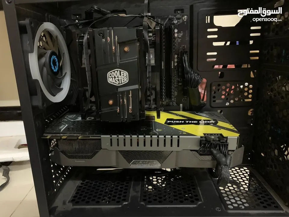 للبيع كرت شاشة GTX 1070 Ti AMP من شركة ZOTAC