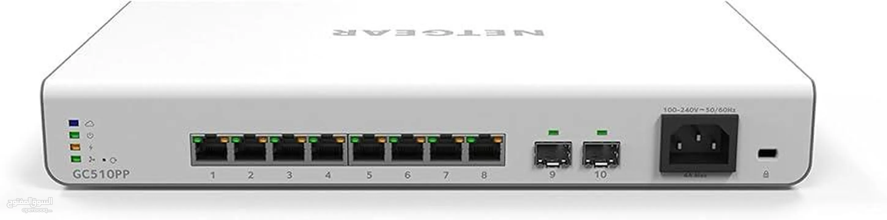 high-power poe+Insight managed smart   cloud switch 8- port. NETGEAR
