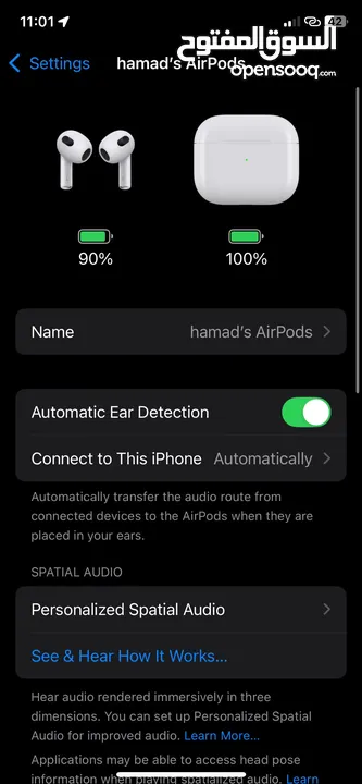 سماعات AirPods 3rd
