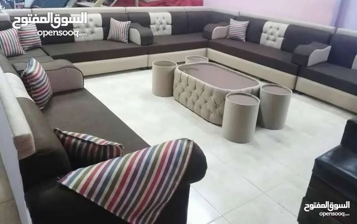 أقوا العروض على جلسات 17 مقعد مع طقم طربيزاط ومراكي + مخدات