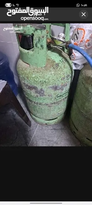 جرة غاز للبيع فاضيه
