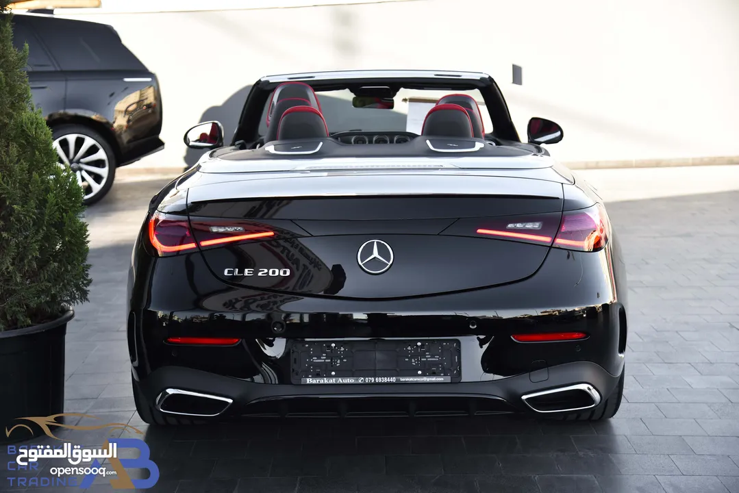 مرسيدس سي ال اي كشف نايت بكج مايلدهايبرد موديل2024 Mercedes CLE200 Convertible AMG Kit Night Package