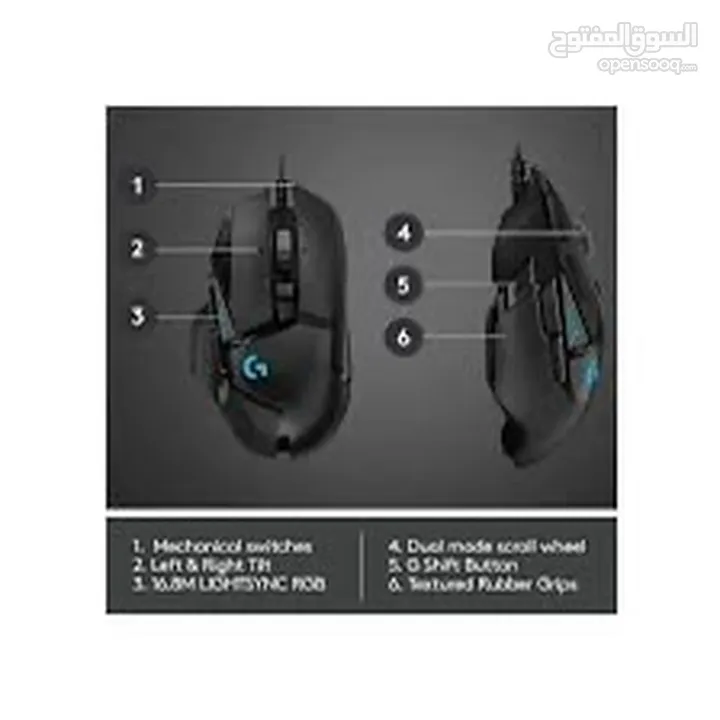 ماوسLogitech G502 جديد  ممتاز جدا و متوفر كمية محدودة و سعر مغري و مواصفات رائعة و ارخص سعر بالمملكة