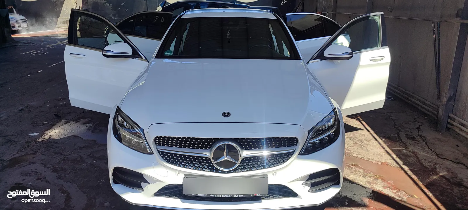 مرسيدس بنز C300e هايبرد ـ plug in  وارد المانيا مالك أول من المانيا