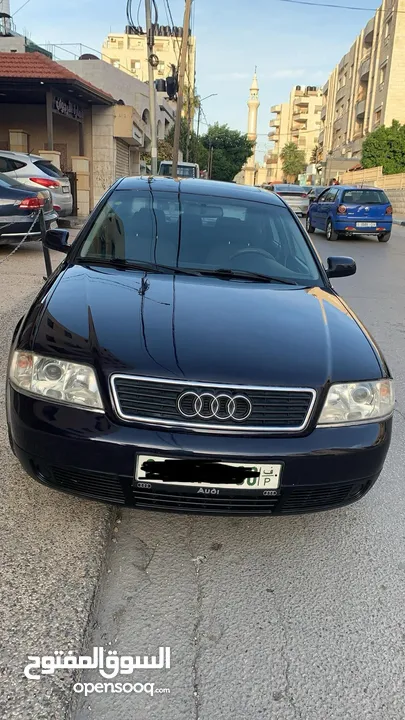 أودي لون كحلي A6 موديل 2001 اتوماتيك