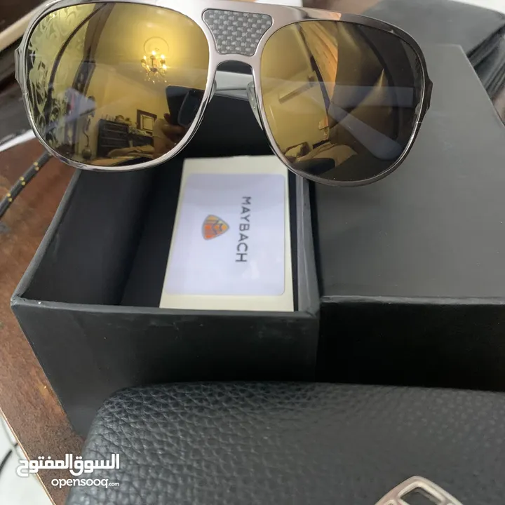 نظارات مايباخ جديدة بالكرتونة لم تستخدم نهائيا