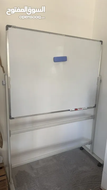 وايت بورد white board double face