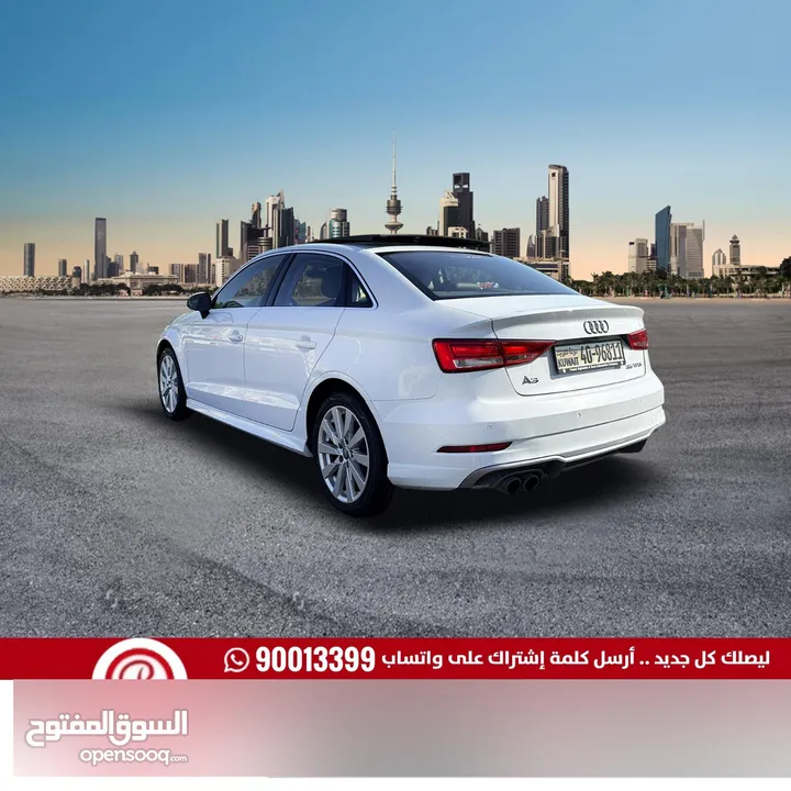 أودي A3  S-LINE 2017 ‏‎العداد 85 السعر 3450