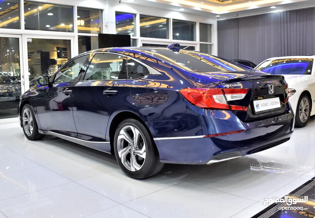 Honda Accord ( 2019 Model ) in Blue Color GCC Specs