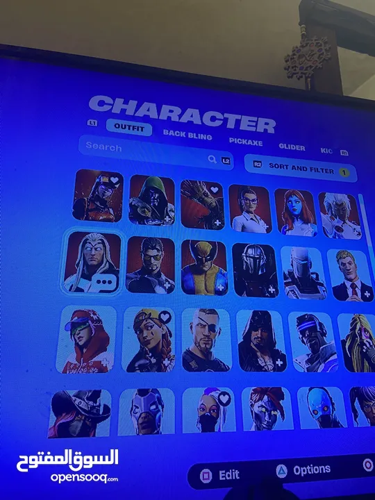 بيع حساب فورت نايت ب 170