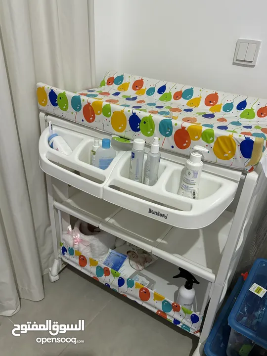 Changing table for baby