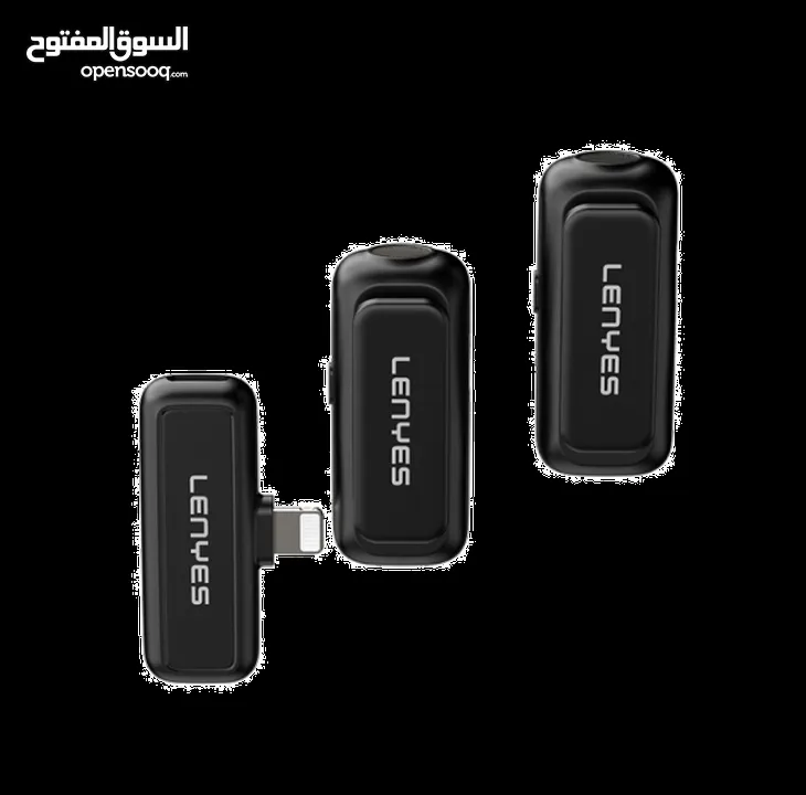 حرّر صوتك مع Lenyes LM201 – ميكروفون لاسلكي احترافي!
