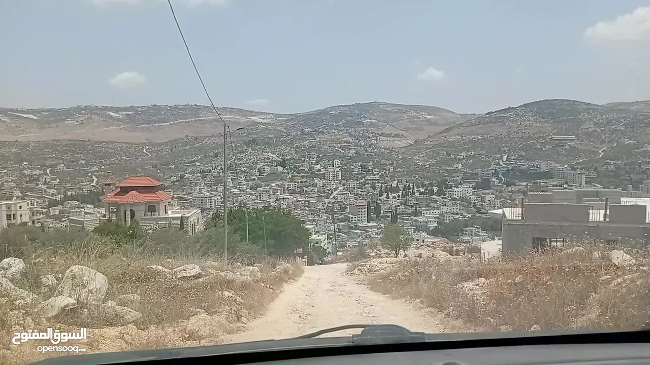 للبيع ارض في عنبتا الجبل الجنوبي تصنيف (أ )مساحه 1403 ارض جبليه مرتفعه كوشان نظيف بأفضل مناطق عنبتا