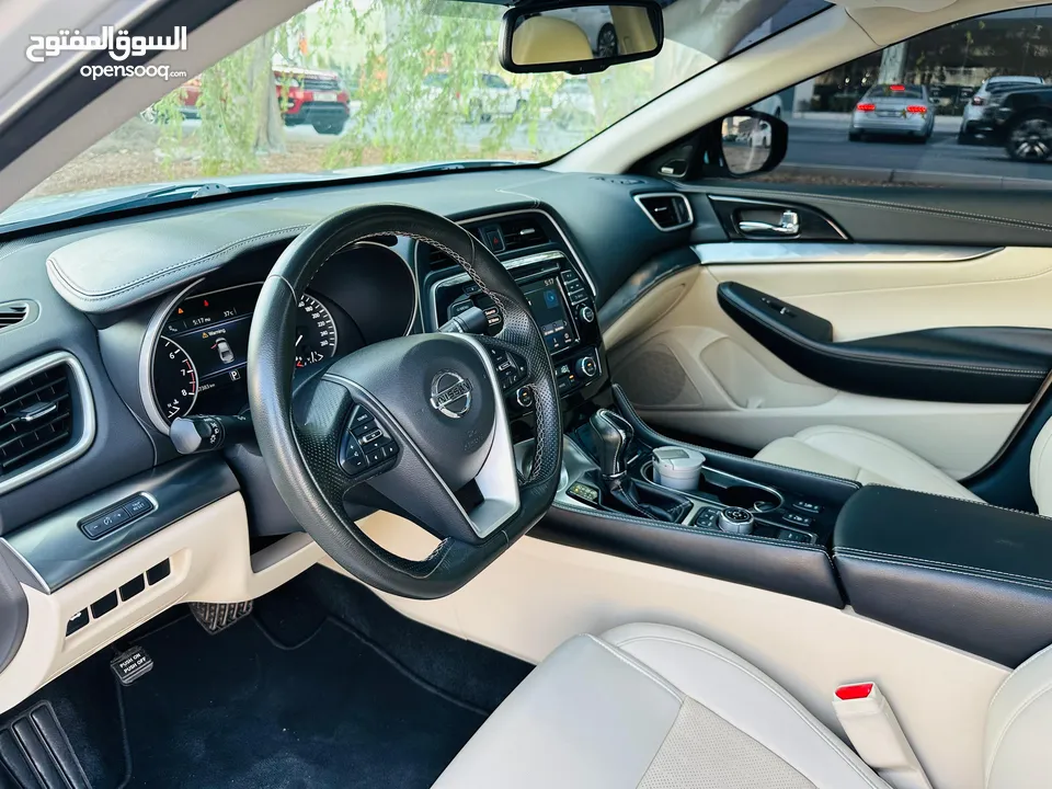 AED 1,360 PM  NISSAN MAXIMA  3.5L V6  GCC SPECS  2019  0% DOWNPAYMENT