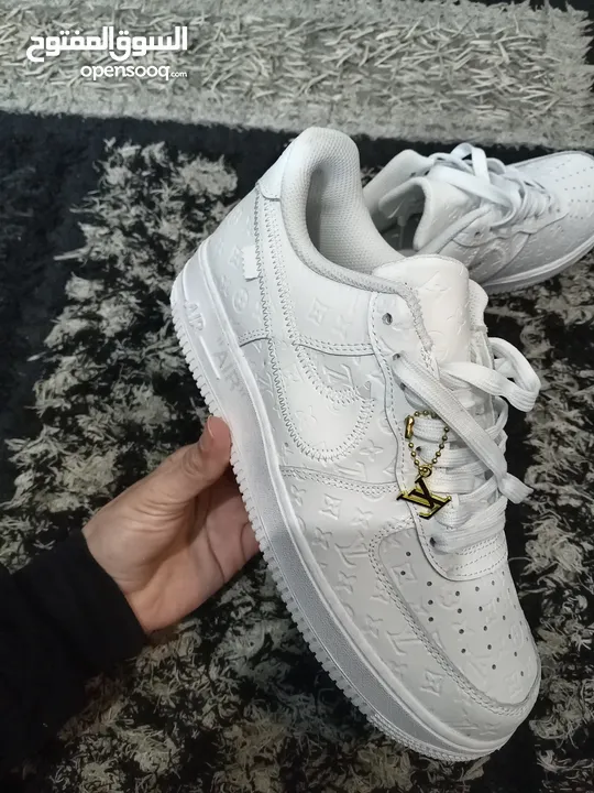 لقطة بوت نايك اير فورس اصدار لويس فيتون صناعة ايطالية بسعر مغري  nike air forse